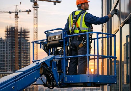 Sicher arbeiten in großer Höhe – warum professionelle Hebetechnik wichtig ist